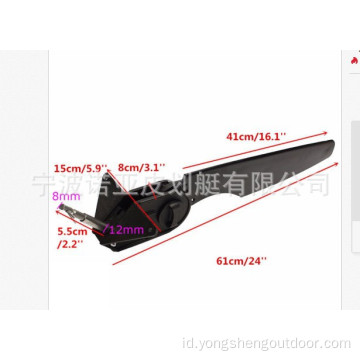 Rudder ekor aluminium untuk kayak